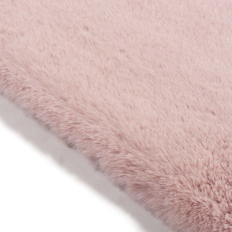 Hampton Soft Pink  - Runder Premium Hochflor Teppich