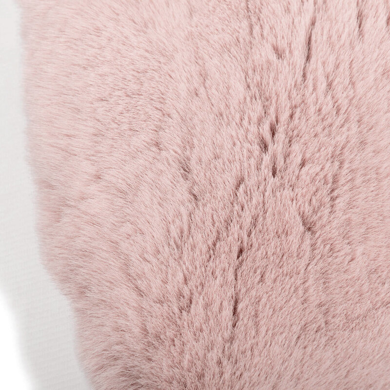 Hampton Soft Pink  - Runder Premium Hochflor Teppich