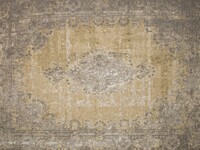 Kirkwood 62 - Vintage-Teppich in Ocker- und Goldtönen