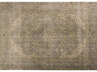 Benson 52 - Vintage Teppich in Olivgrün