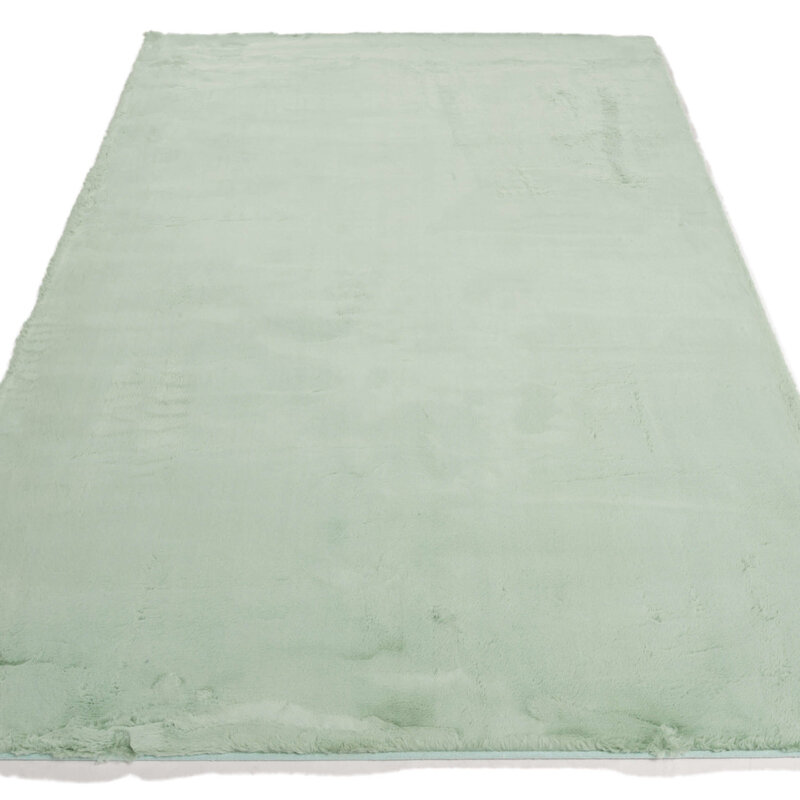 Fay Soft - Superweicher Teppich in Minzgrün