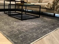 Fonda 23- Vintage Teppich in Grau