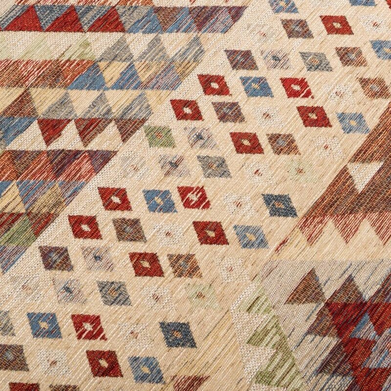 Hamra 45 - Vintage Teppich in Rottönen