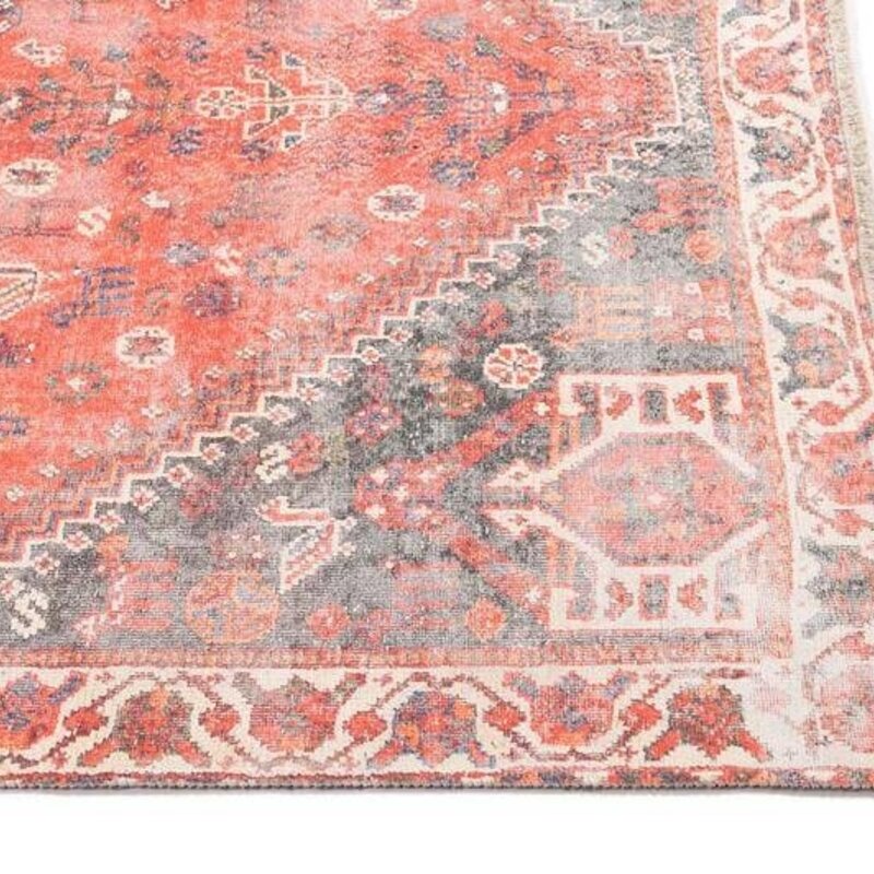 Imran 46 - Einzigartiger Vintage-Teppich in verschiedenen Farben