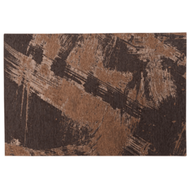 Floorpassion Jairo 17 - Vintage Teppich Chocolade Brown