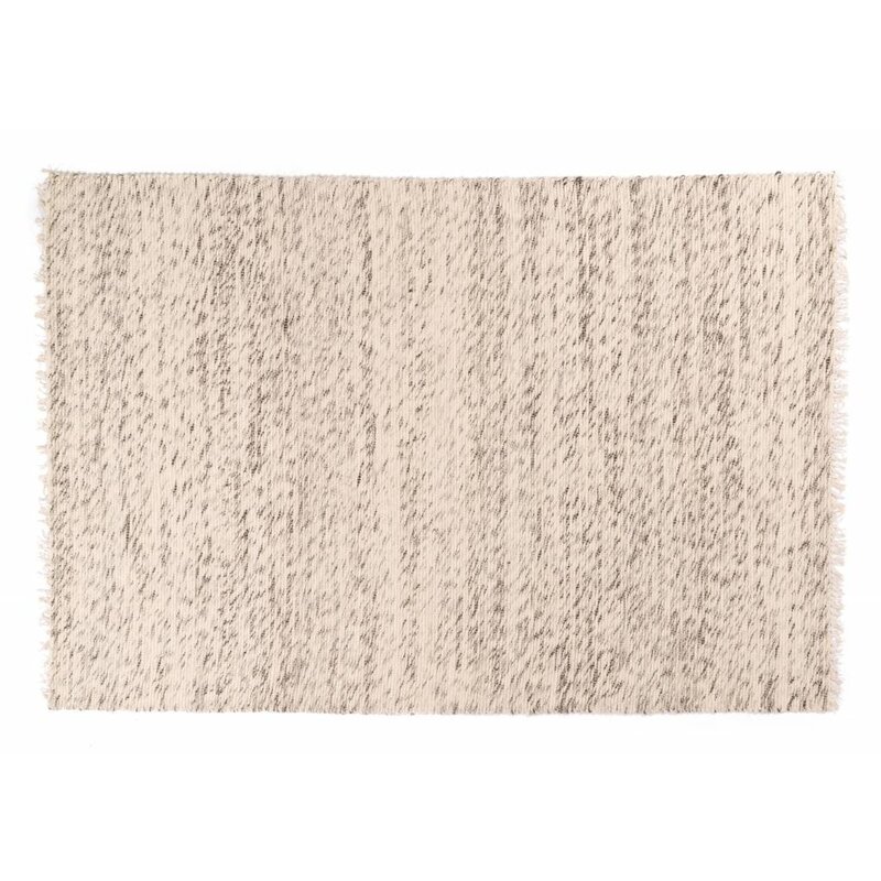 Laine 13 - Wollen Teppich in Beige