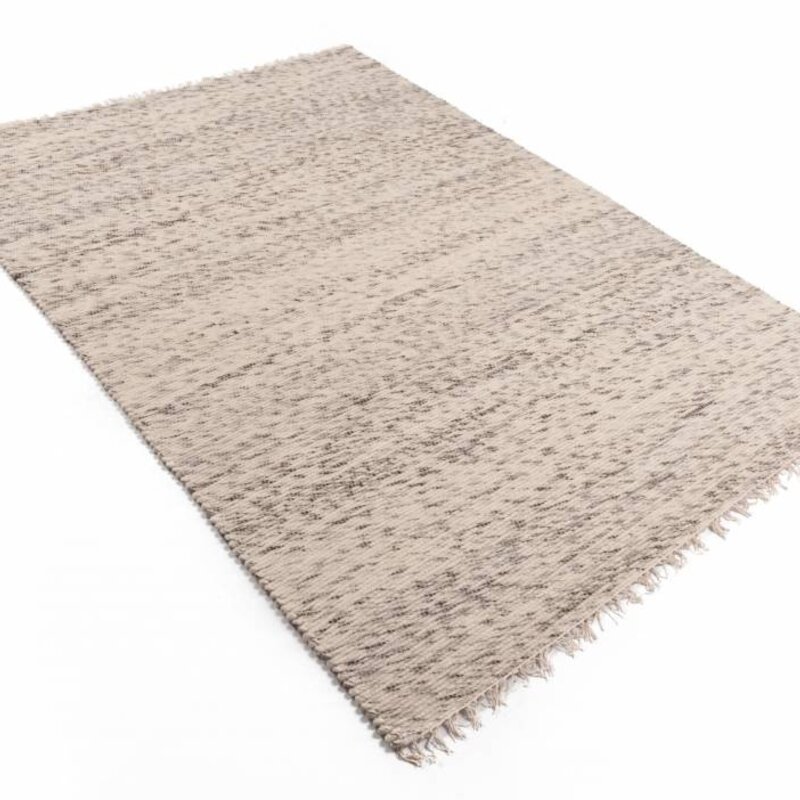 Laine 13 - Wollen Teppich in Beige