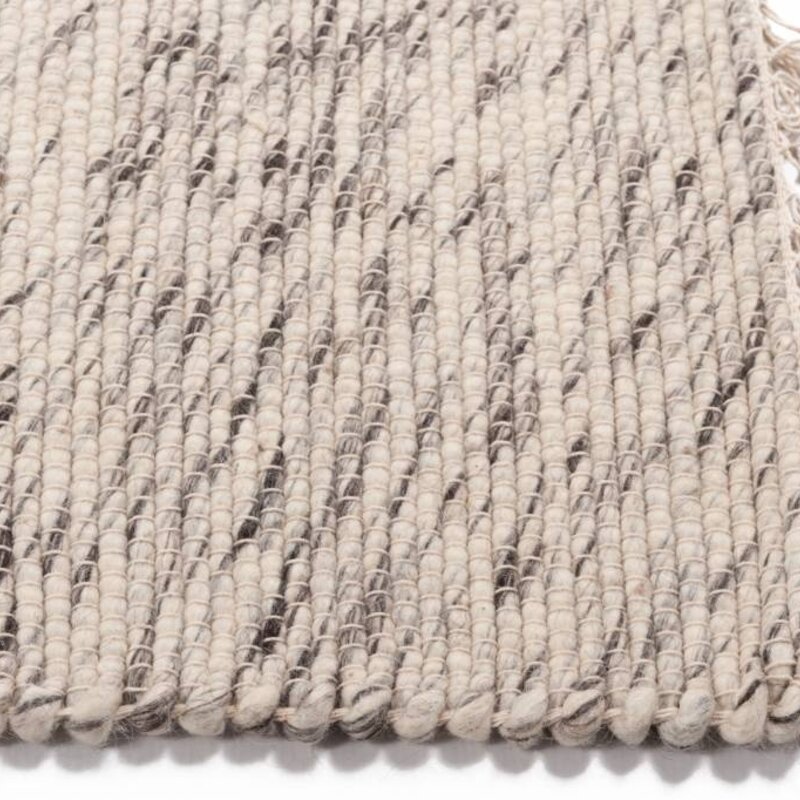 Laine 13 - Wollen Teppich in Beige