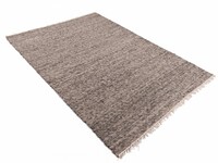 Laine 21 - Wollen Teppich in Grau