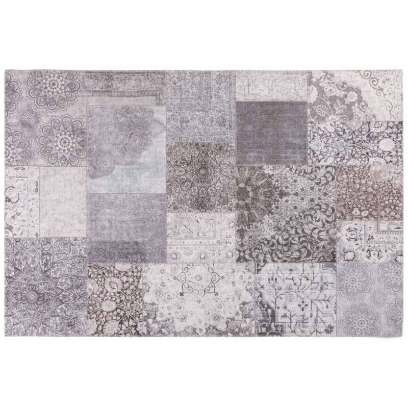 Planet 21 - Design Teppich in Grau