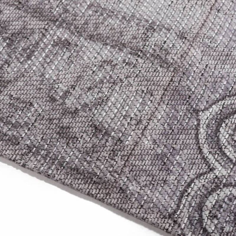 Planet 21 - Design Teppich in Grau