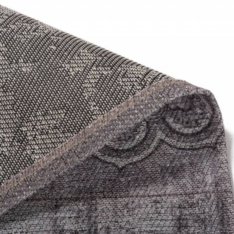 Planet 21 - Design Teppich in Grau