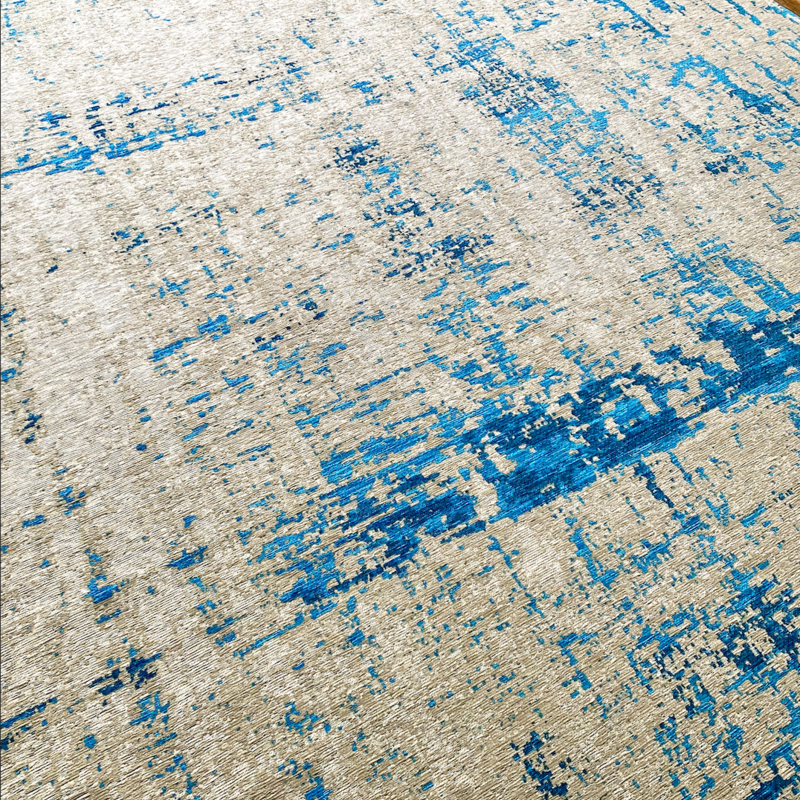 Prosper 33 - Mart Visser Teppich in Turquoise Blue