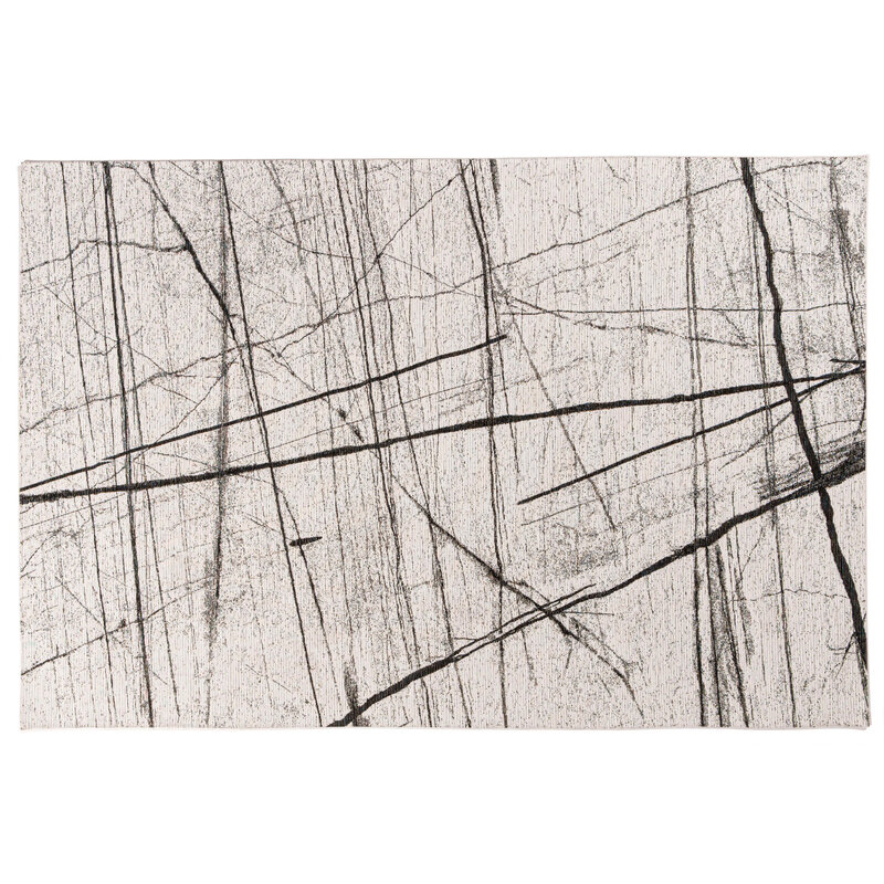 Sal Mundi - Design Teppich in Schwarz