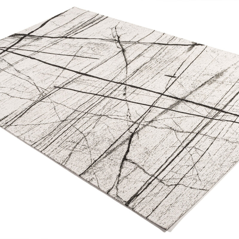 Sal Mundi - Design Teppich in Schwarz