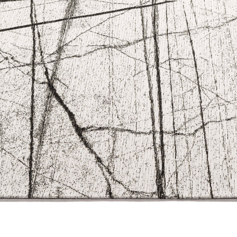 Sal Mundi - Design Teppich in Schwarz