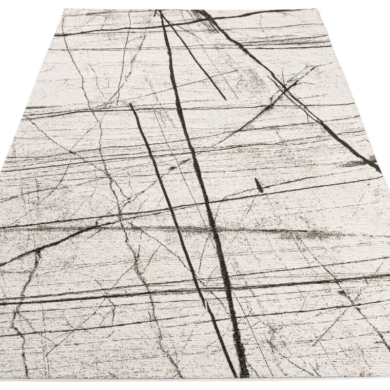 Sal Mundi - Design Teppich in Schwarz