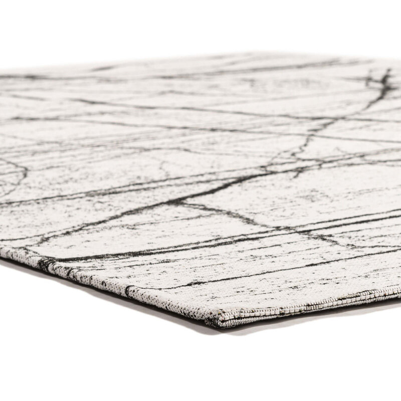 Sal Mundi - Design Teppich in Schwarz