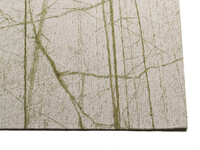 Sal Mundi - Design Teppich in Olivgrün