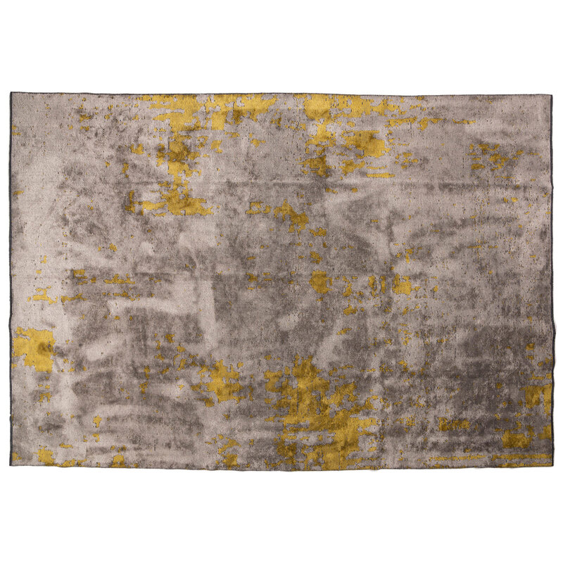 Velours Teppich - Rousseau 62 - Ockergelb