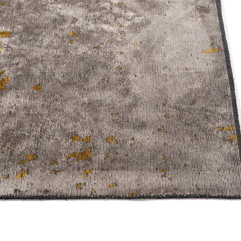 Velours Teppich - Rousseau 62 - Ockergelb