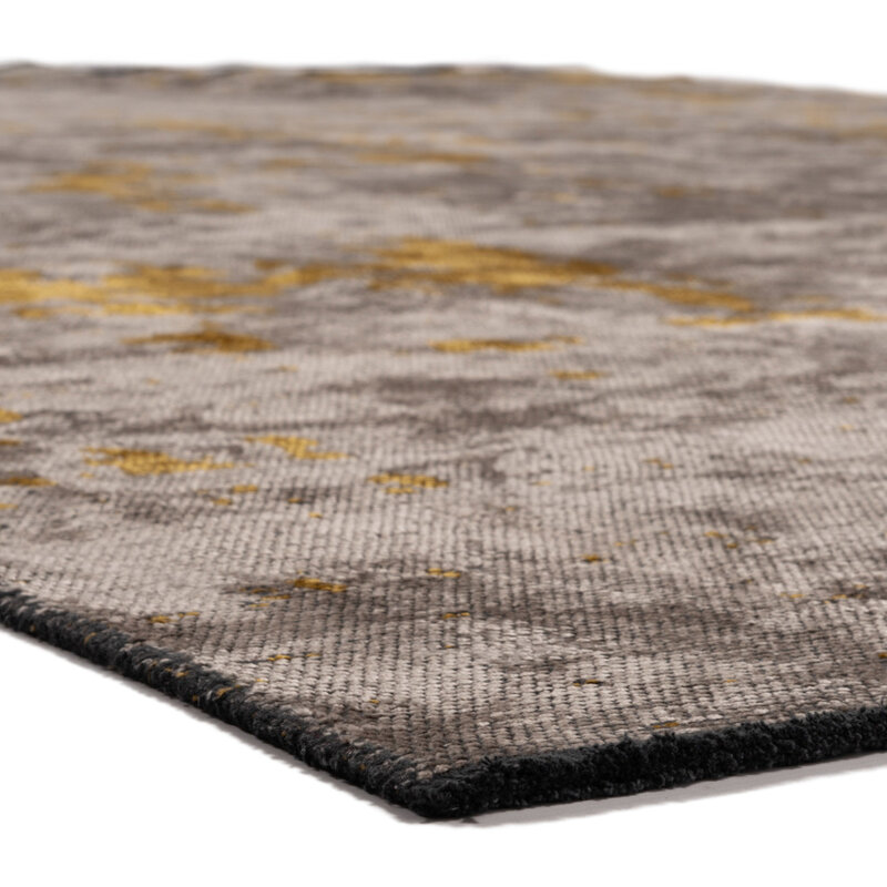 Velours Teppich - Rousseau 62 - Ockergelb