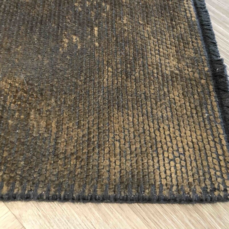 Velours Teppich - Royce 18 in Dunkelbraun