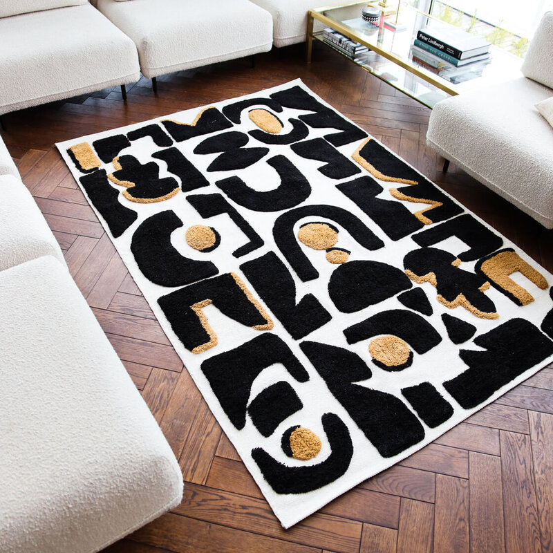 Duco Ma Maison 25 - Luxuriöser Hochfloriger Wollteppich