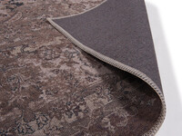 Faded Muscat Beige Shades - Einzigartiger Vintage-Teppich in der Farbkombination Beige/Weiß