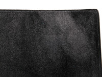 Weicher Einfarbiger Teppich in Carbon Black - Frisco 25