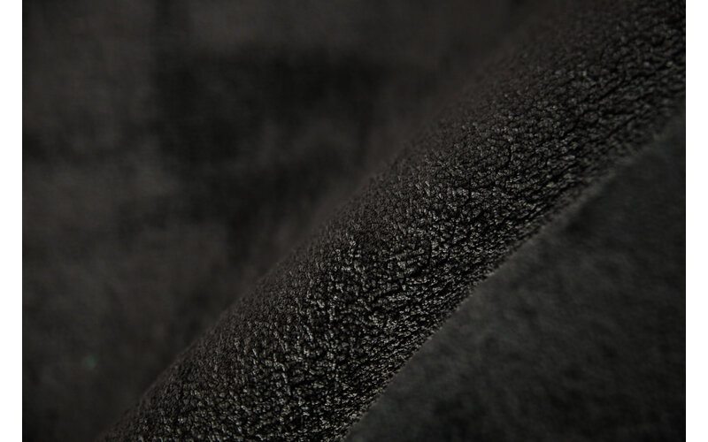Weicher Einfarbiger Teppich in Carbon Black - Frisco 25
