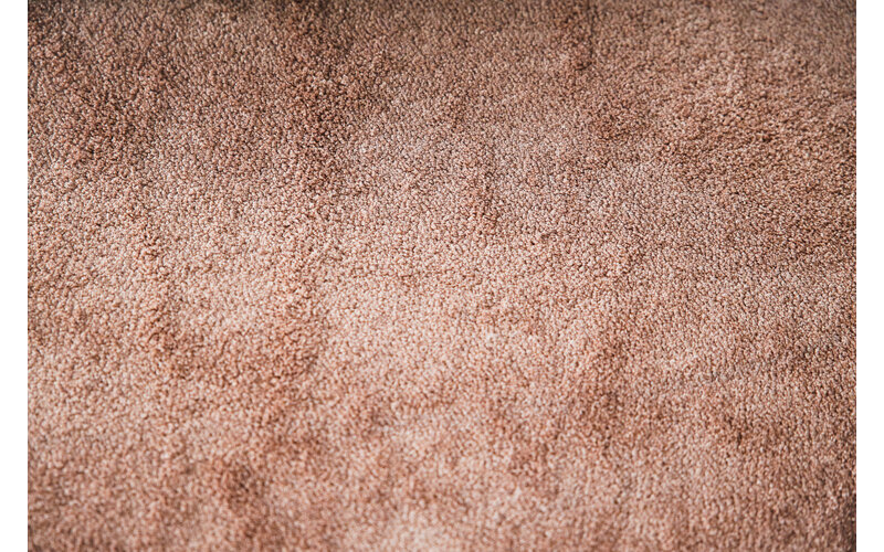 Runder Einfarbiger Teppich in Soft Pink - Frisco 41