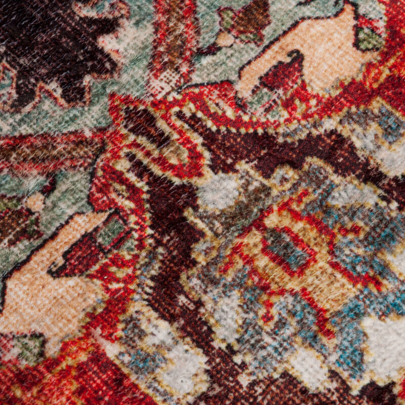 Demre - Einzigartiger Vintage-Teppich in mehreren Farben