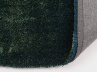 Hochflor Teppich Ross 53 Mix Blau/Grün - Oval