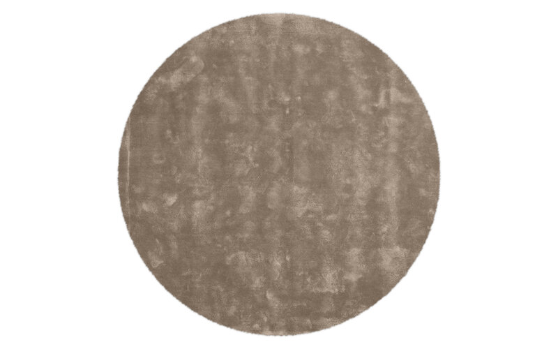 Runder hochwertiger Teppich in Warm Grey - Imperial 13