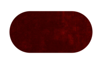 Hochflor Teppich Ross 44 Mix Rot - Oval