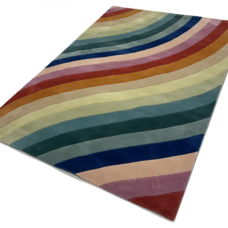 Mehrfarbiger Teppich - Rainbow 98