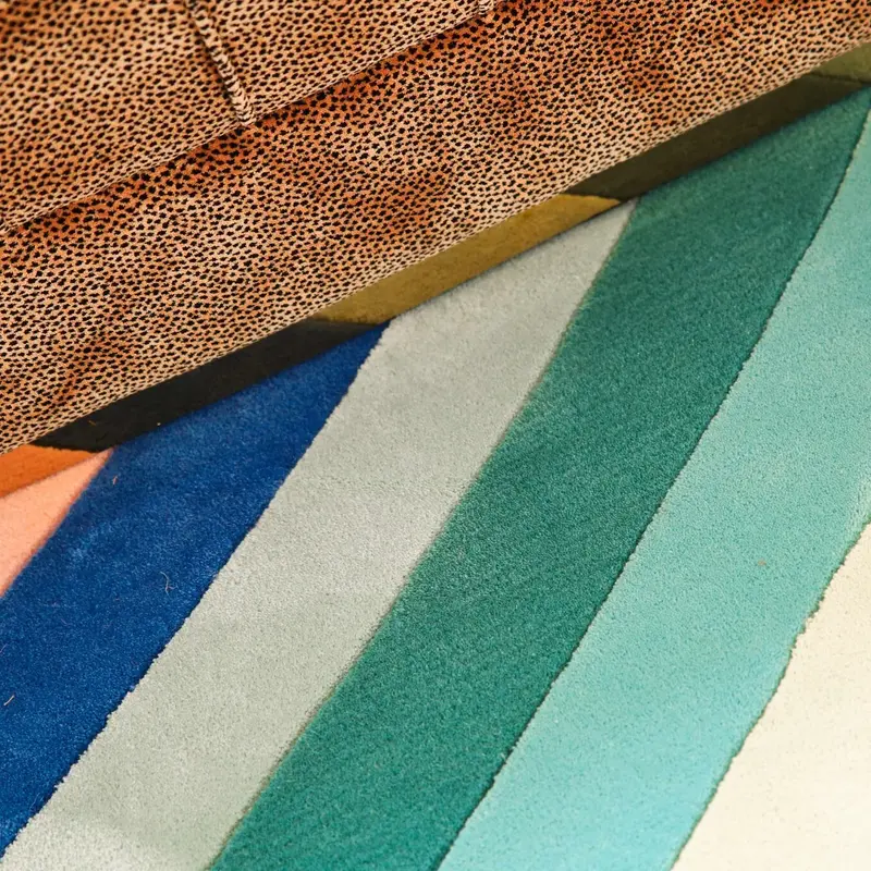 Mehrfarbiger Teppich - Rainbow 98