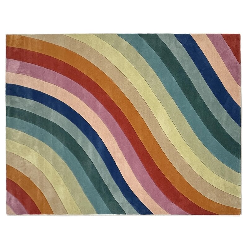 Mehrfarbiger Teppich - Rainbow 98