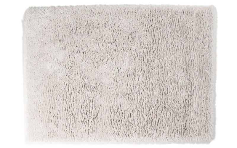 Lima 21 - Hochflorteppich in Silber