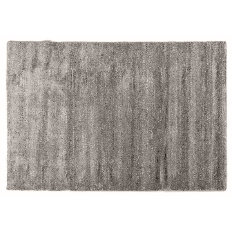 Amerie 23 – Hochflor Teppich in Dunkelgrau