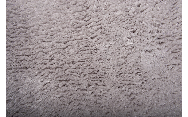 Lima 21 - Hochflorteppich in Silber