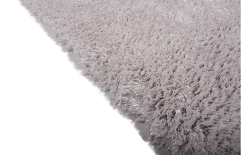 Lima 21 - Hochflorteppich in Silber