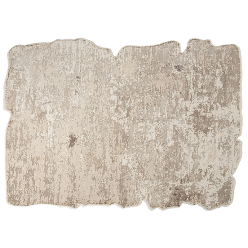 Amorph 13 - authentischer Teppich in beige mix