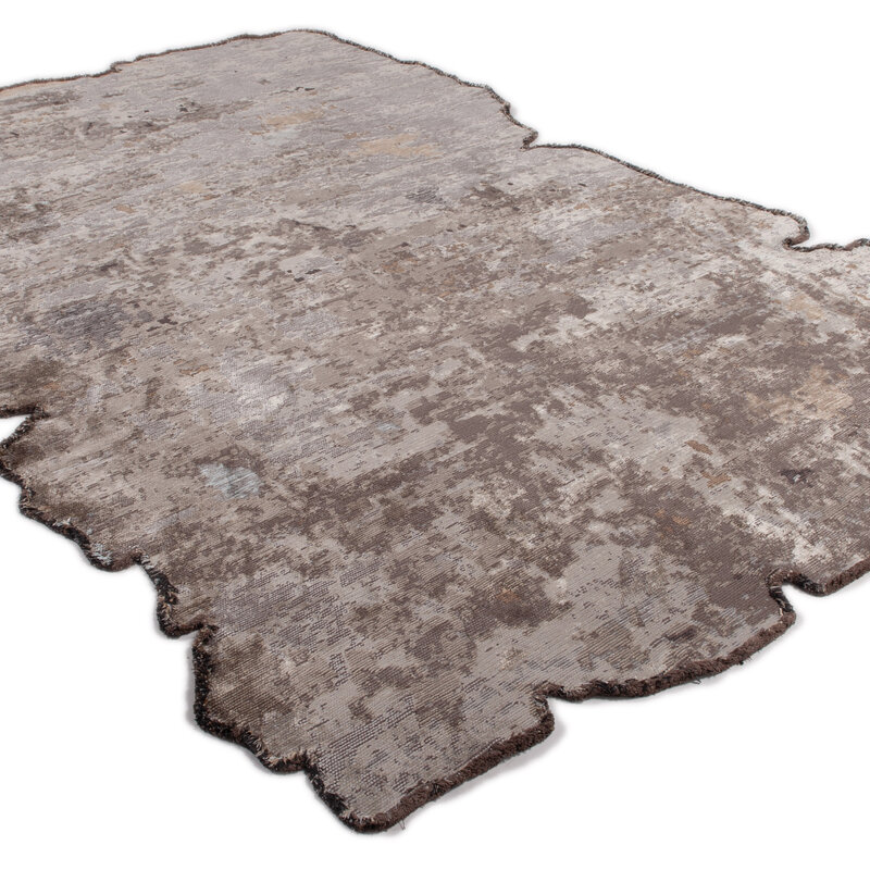 Mart Visser Amorf 17 - authentischer Teppich in Grau/Beige-Mischung