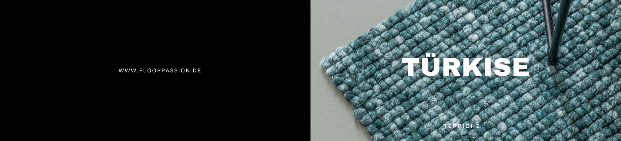 Teppiche in der Farbe Türkis