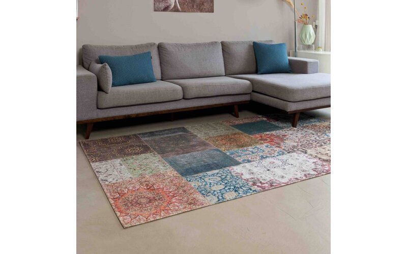Planet 99 - Design Teppich in Multifarbe