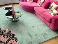 Fay Soft - Superweicher Teppich in Minzgrün
