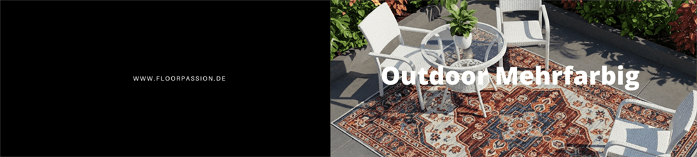Outdoor Teppiche in bunt
