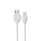 Remax USB Kabel 2 in 1 naar Micro USB en Apple Lightning 2 meter wit - geschikt voor iPhone